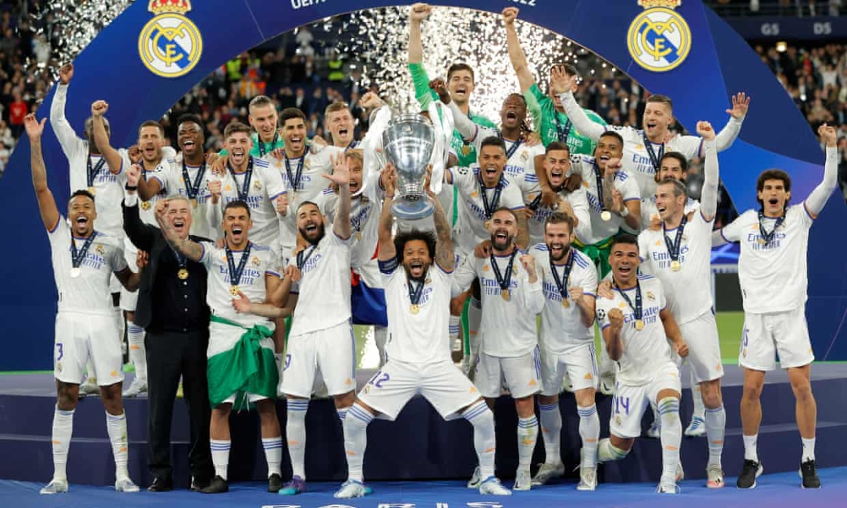 Real Madrid vô địch c1 bao nhiêu lần